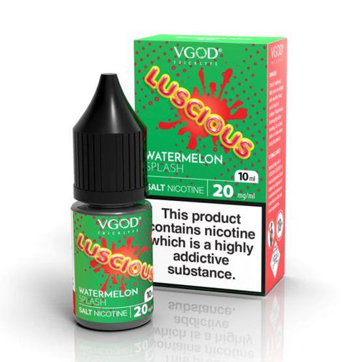 Luscious Watermelon Splash 10ml Eliquid By VGOD Salt