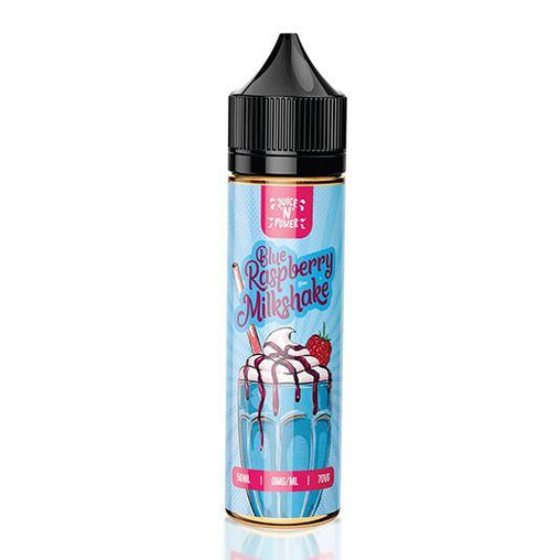 Blue Raspberry Milkshake 50ml Eliquid By Juice N Power