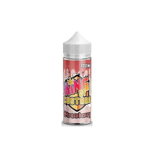 Strawberry 100ml Eliquid King of Custard