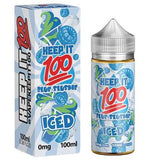 Blue Slushie Ice 80ml Eliquid By Keep It 100