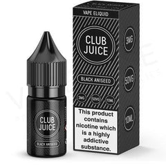 Black Aniseed 10ml Eliquid By Club Juice