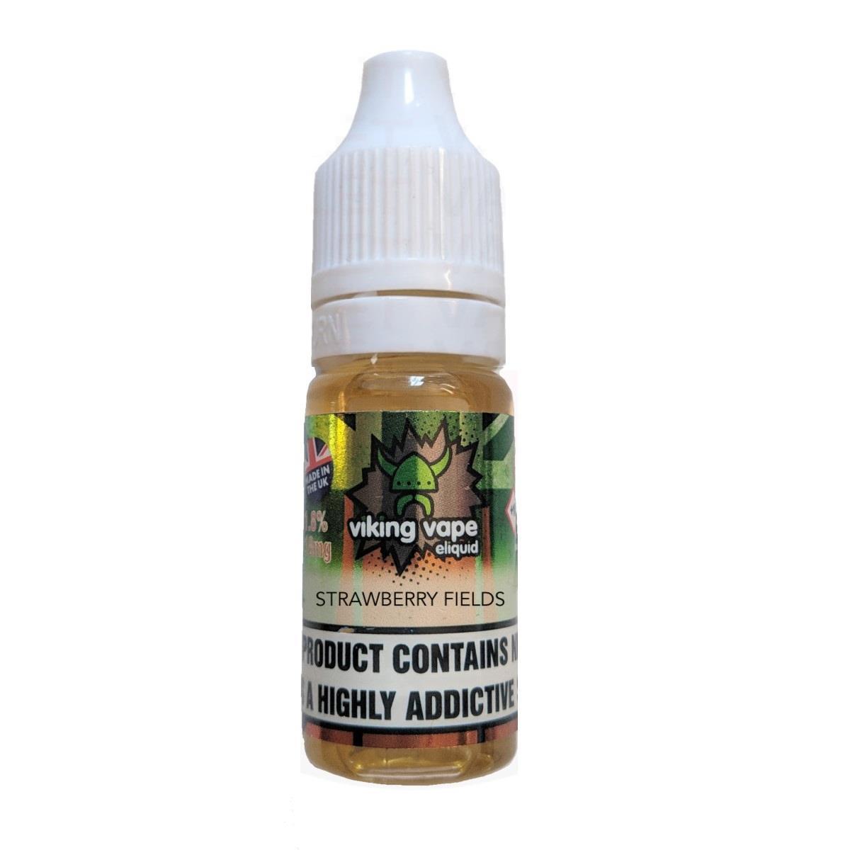 Strawberry Fields 10ml Eliquid Viking Vapes