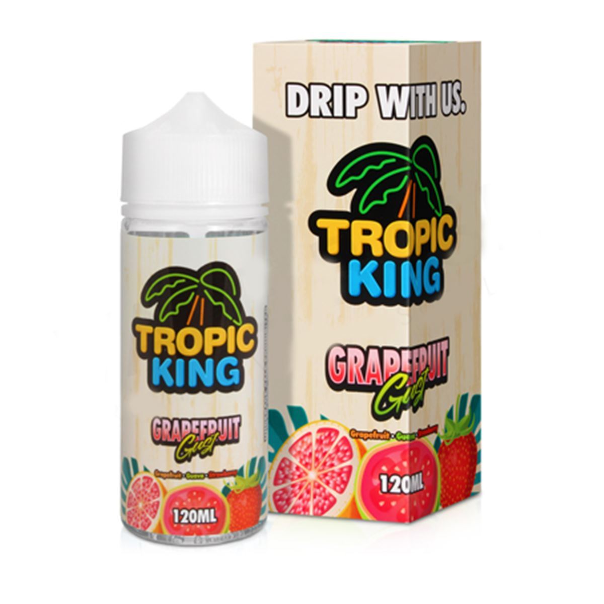 Grape fruit Gust 100ml Eliquid By Tropic King