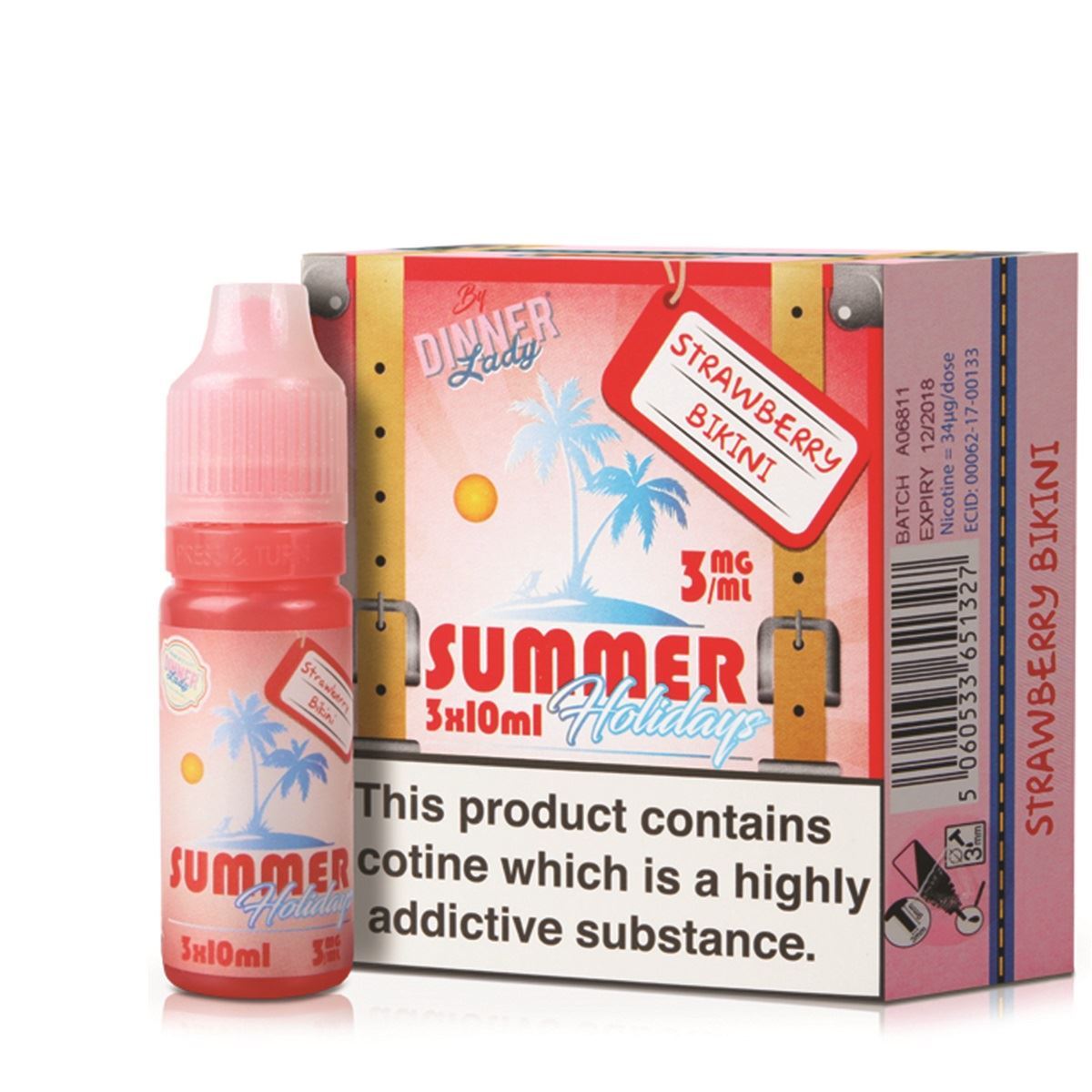 Strawberry Bikini 30ml Eliquid By Dinner Lady