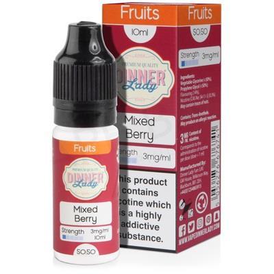 Mixed Berry 10ml Eliquid By Dinner Lady