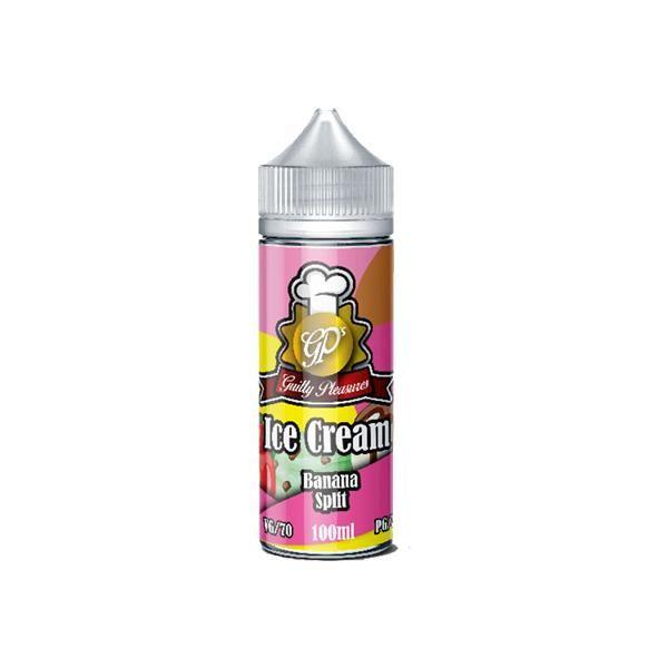 Banana Split 100ml Eliquid Guilty Pleasures Ice Cream