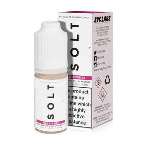 Wild Berries 10ml Eliquid By SOLT