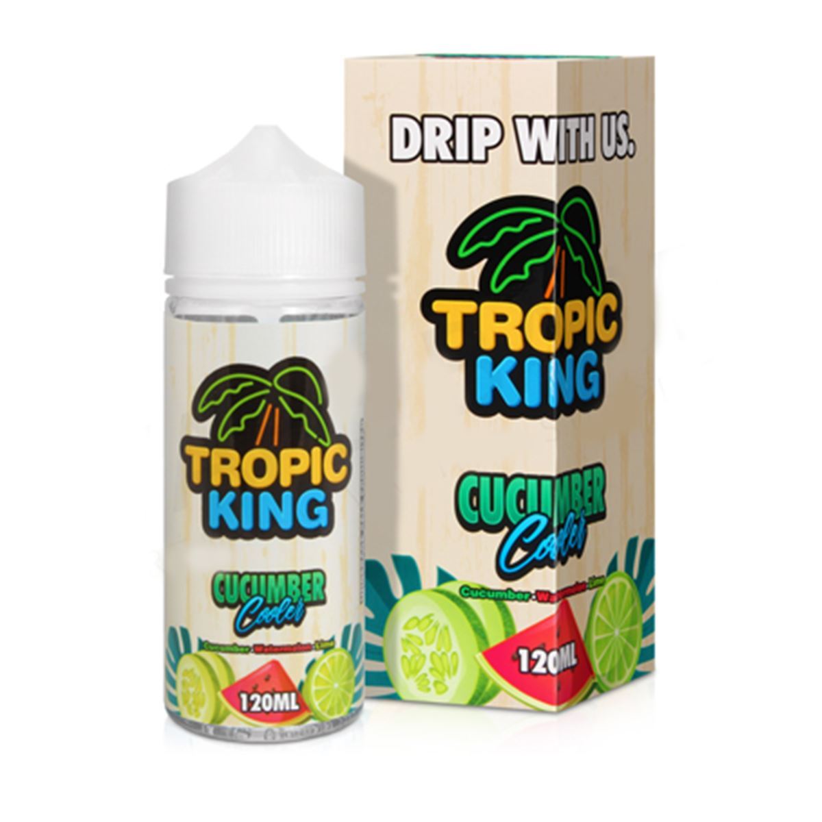 Cucumber Cooler 100ml Eliquid By Tropic King