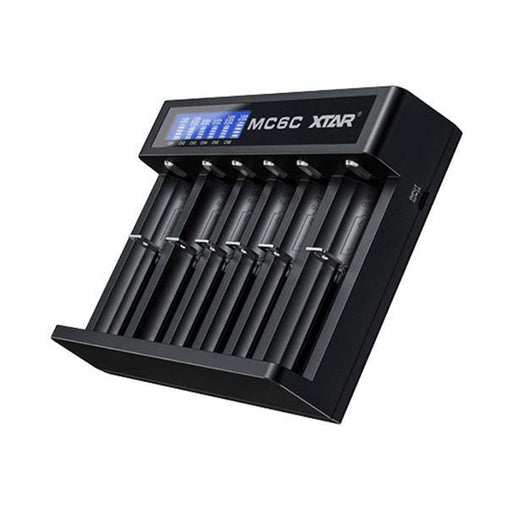 MC6C 6 Bay Battery Charger By Xtar