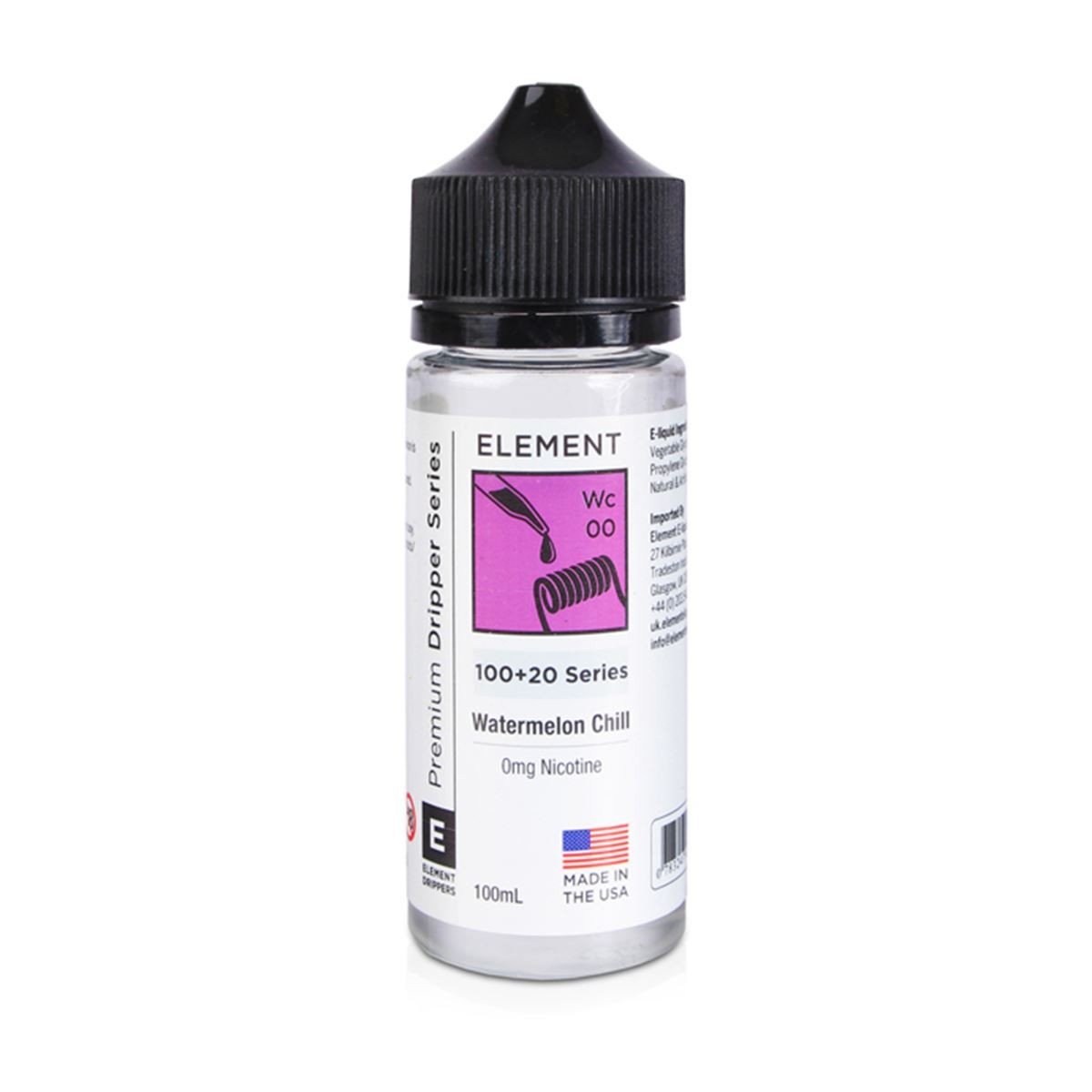 Watermelon Chill Dripper  Eliquid By ELEMENT