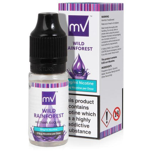 Wild Rainforest 10ml Eliquid By Multi vape