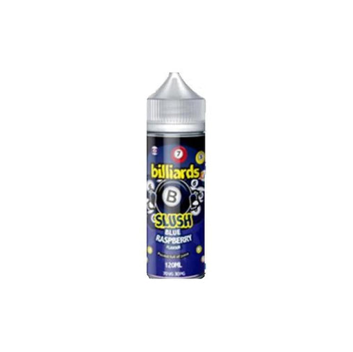 blue raspberry 100ml Eliquid Billiards Slush