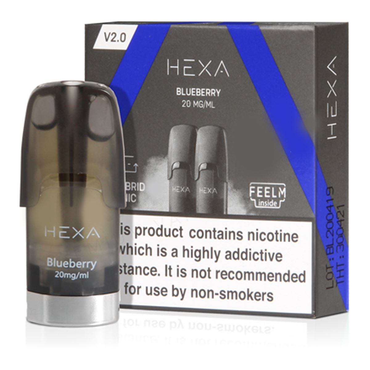 Blueberry V2.0 E-Liquid Pod by Hexa