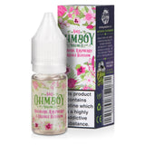 Rhubarb Raspberry & Orange Blossom 10ml Eliquid By Ohm Boy Salt