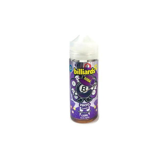 Vimto 100ml Eliquid Billiards Soda Range