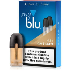 MyBluPods Cafe Latte 3ml(2x1.5ml) Pod