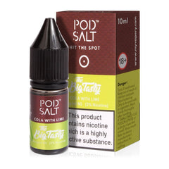 Cola With Lime 10ml Eliquid By Salt Pod