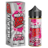 Pink Burst 80ml Eliquid By Keep It 100