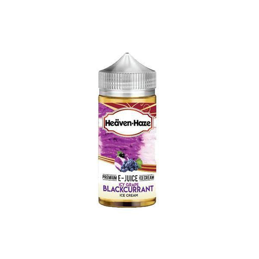 Icy Grape Blackcurrant 100ml Eliquid Heaven-Haze