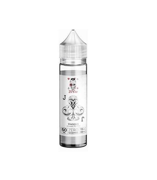 Black Jack 50ml Eliquid 21 Vape by Red Liquids