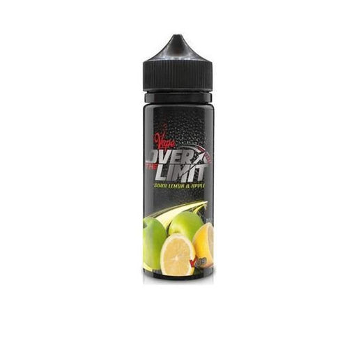 Sour Lemon & Apple 100ml Eliquid Over the Limit