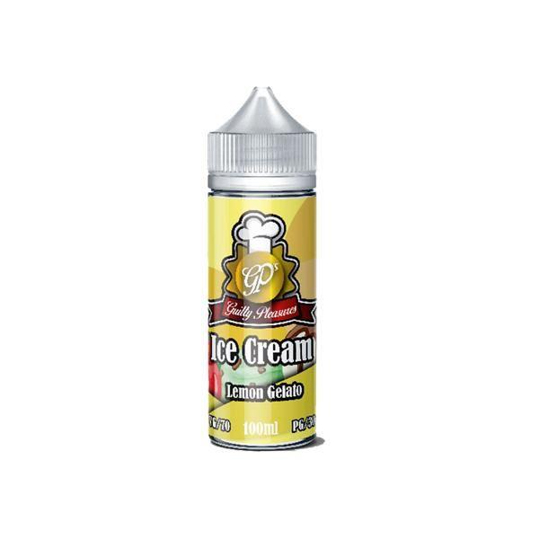 Lemon Gelato 100ml Eliquid Guilty Pleasures Ice Cream
