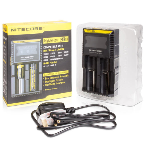 NiteCore D2 Black  Charger