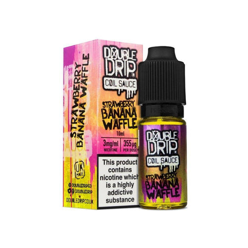 Strawberry Banana Waffle Eliquid By Double Drip Coil