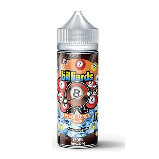 Peach Ice Tea 100ml Eliquid Billiards Icy